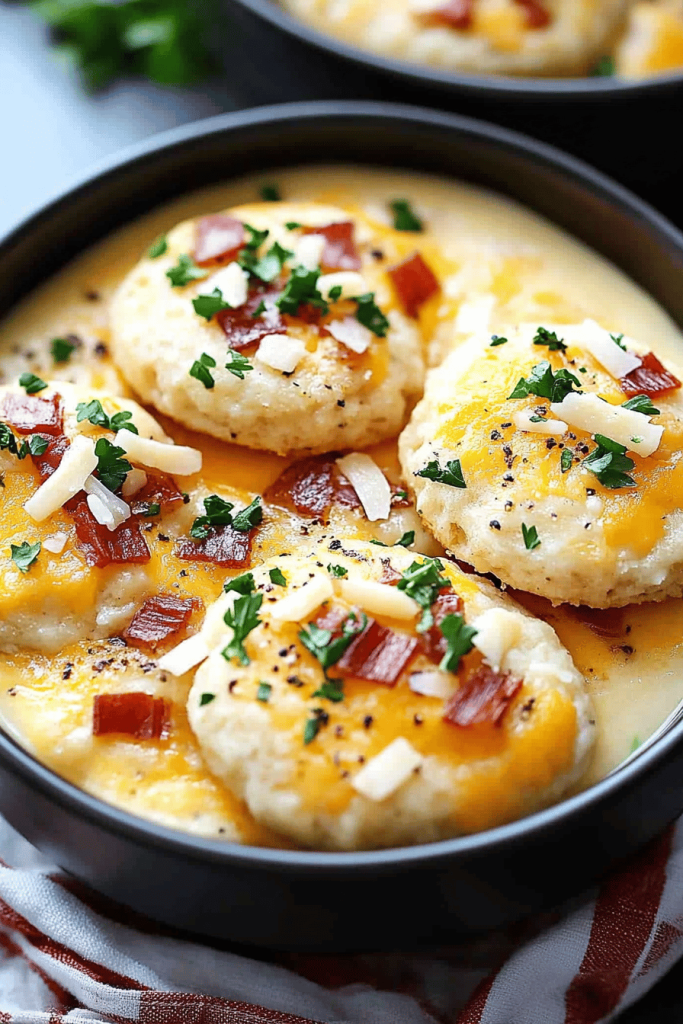 Parmesan Black Pepper Biscuits