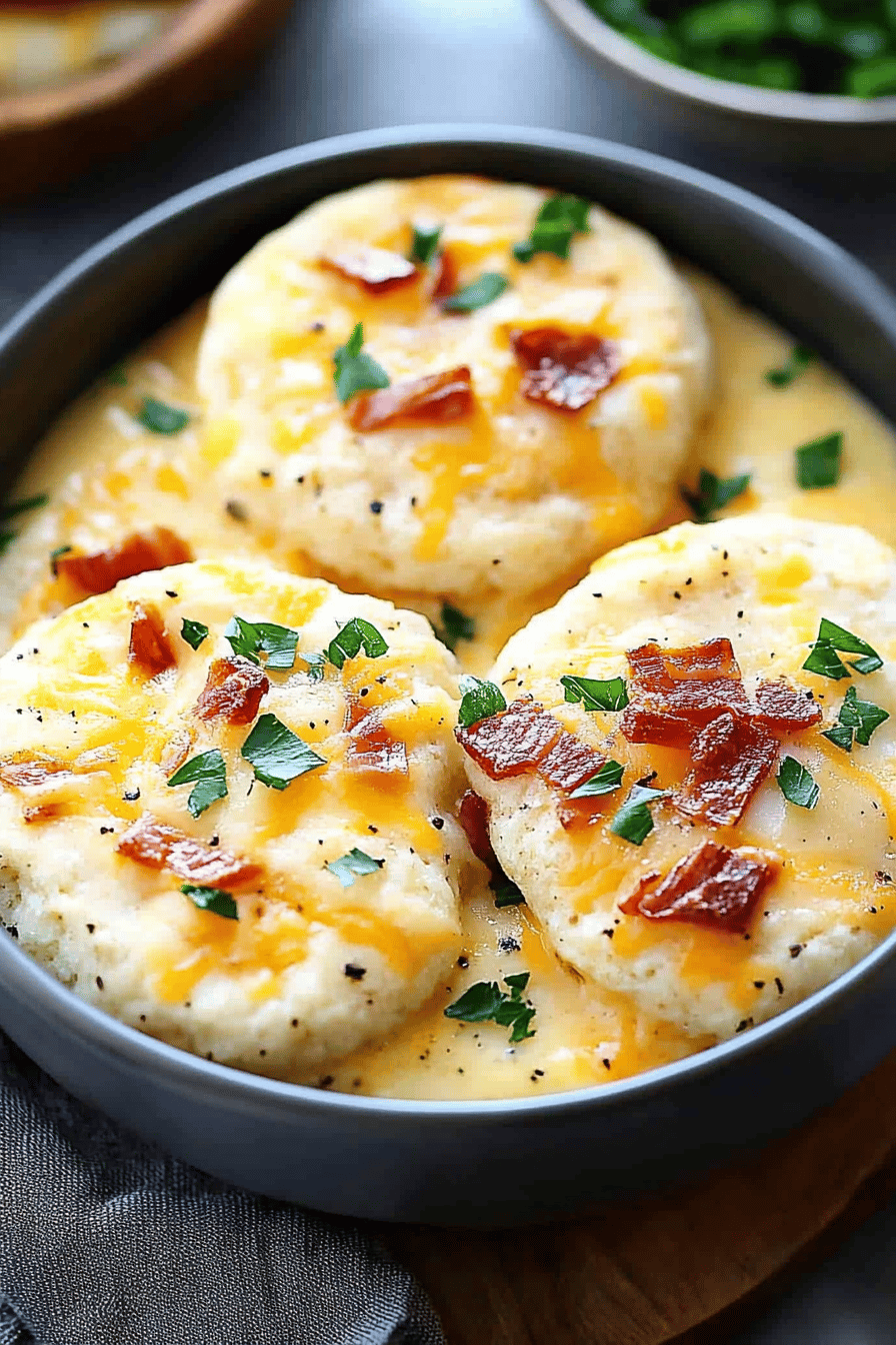 Parmesan Black Pepper Biscuits final dish beautifully presented and ready to serve
