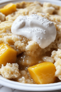 Peach Cobbler Dump Cake