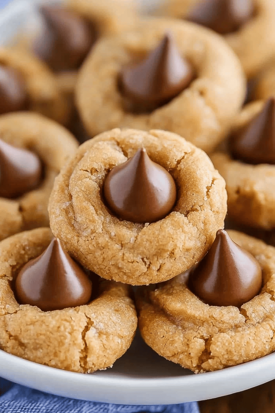 Peanut Butter Blossoms Tips final dish beautifully presented and ready to serve