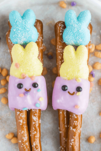 Peeps Pretzel Rods