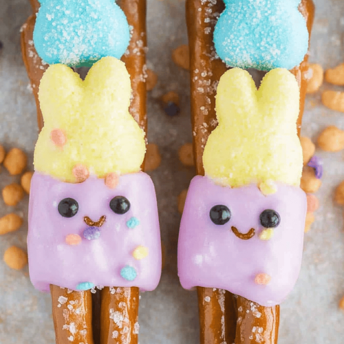 Peeps Pretzel Rods