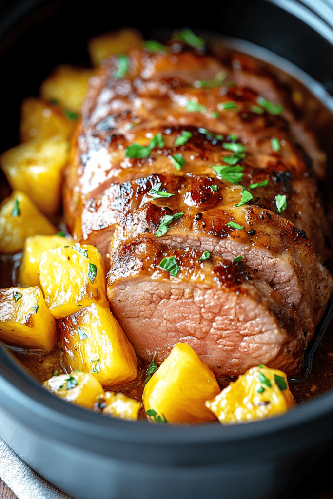 Pineapple Pork Loin