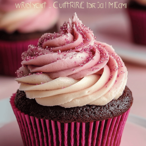 Pink Velvet Cupcakes