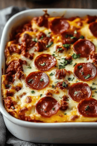 Pizza Casserole Pie