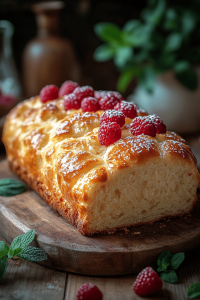 Raspberry Swirl Brioche