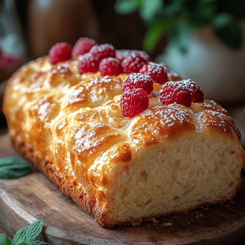 Raspberry Swirl Brioche