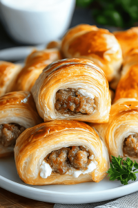 Sausage Cream Cheese Crescents