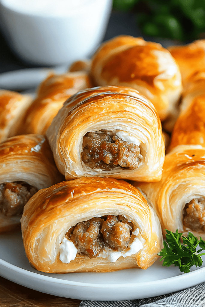 Sausage Cream Cheese Crescents