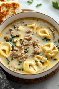 Sausage Tortellini Soup