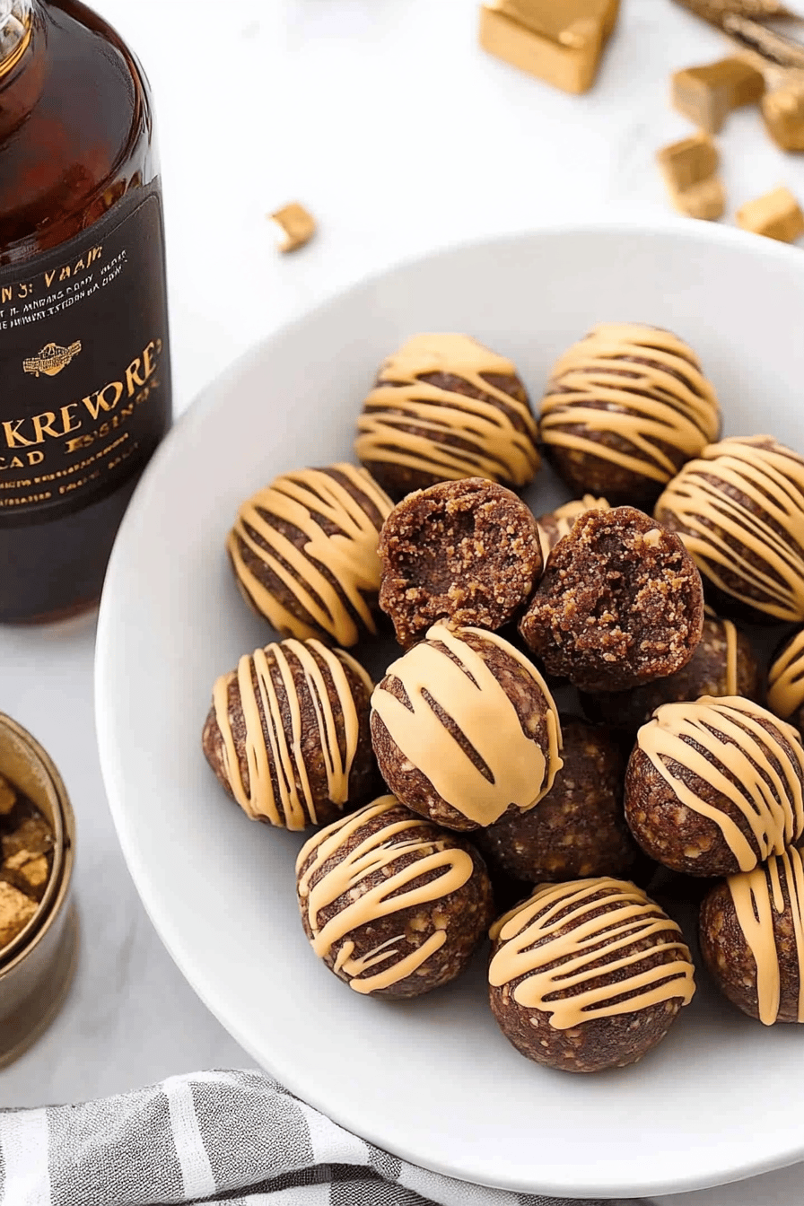 Skrewball Whiskey Balls Recipe final dish beautifully presented and ready to serve