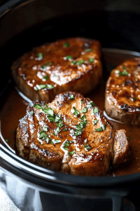 Slow Cooker Pork Chops