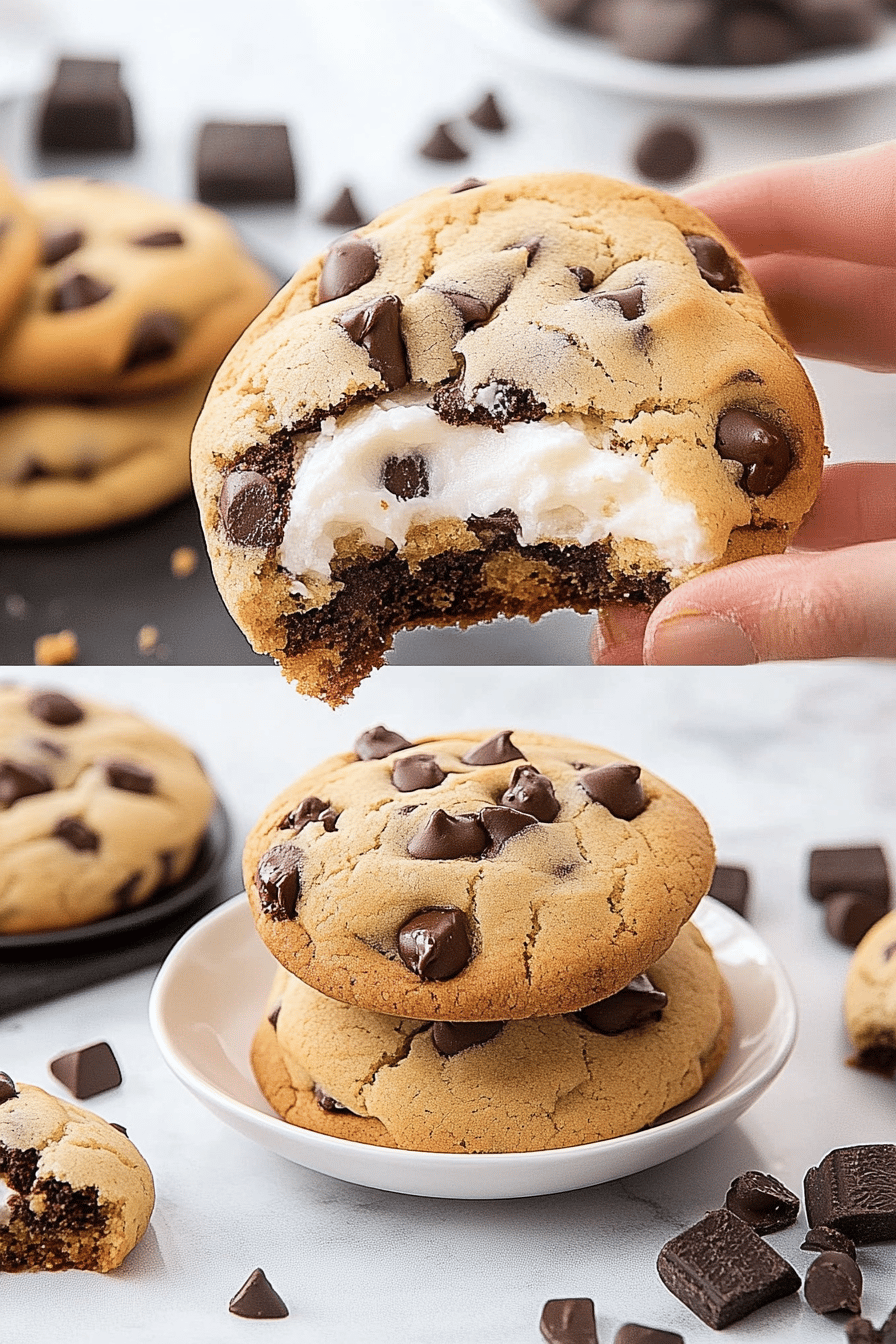S'mores Cookies ingredients organized and measured on kitchen counter