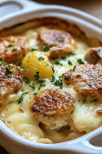 Smothered Pork Chop Casserole
