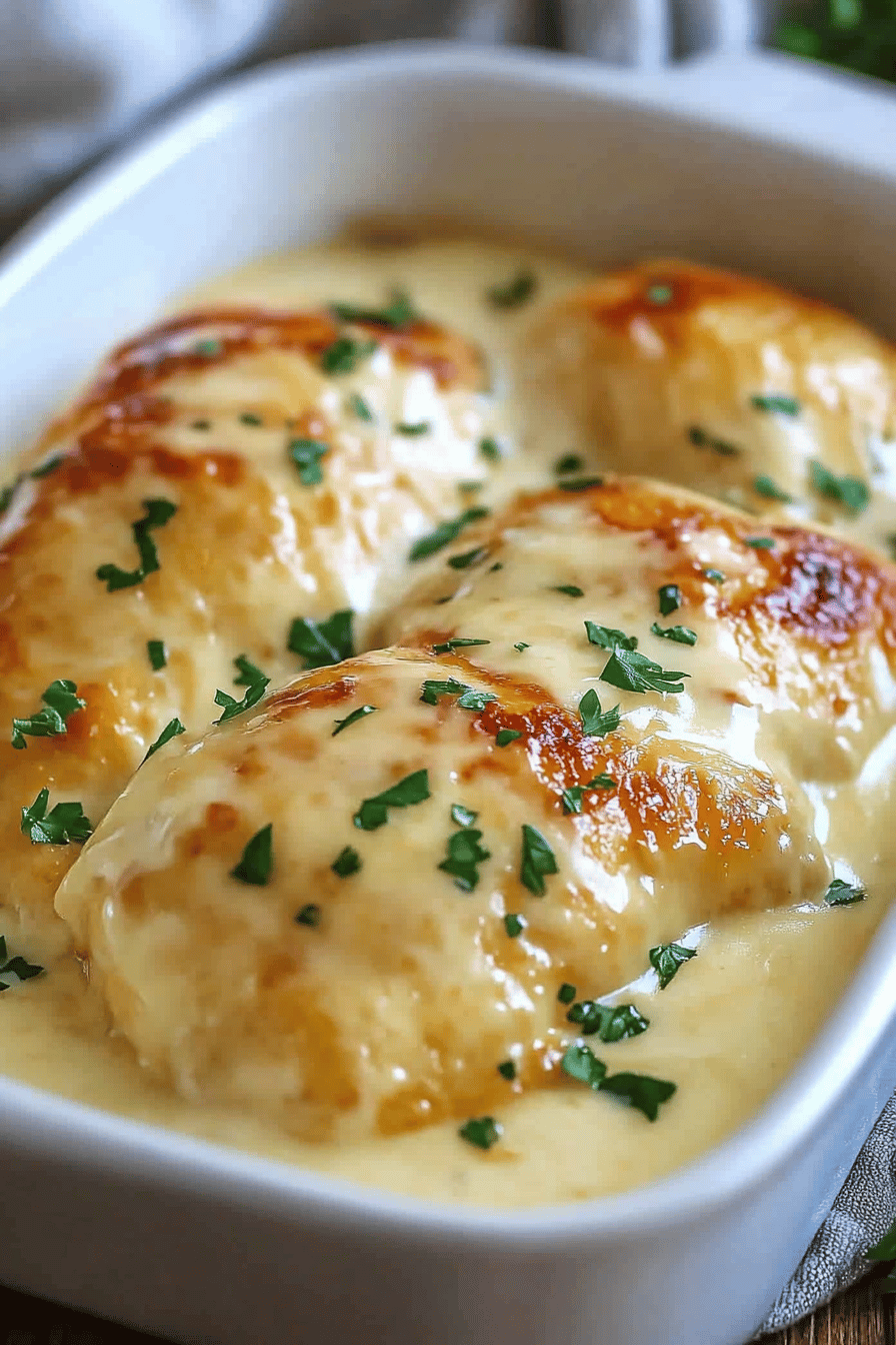  Sour Cream Chicken Recipe slice on plate showing perfect texture and swirl pattern