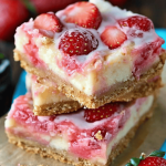 Strawberries Cream Magic Bars
