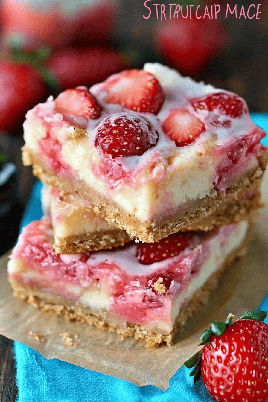Strawberries Cream Magic Bars ingredients organized and measured on kitchen counter