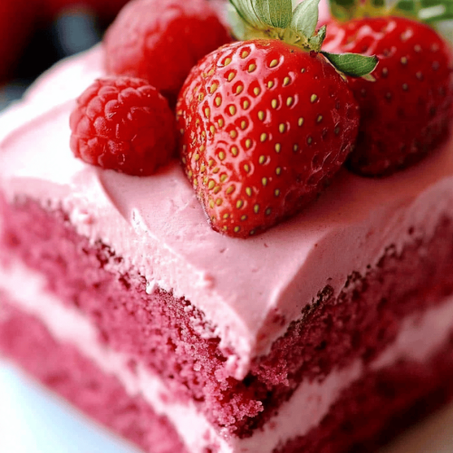 Strawberry Cake Tips