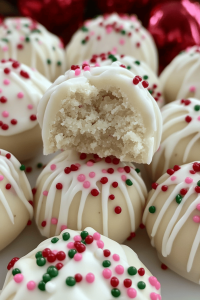 Sugar Cookie Truffles