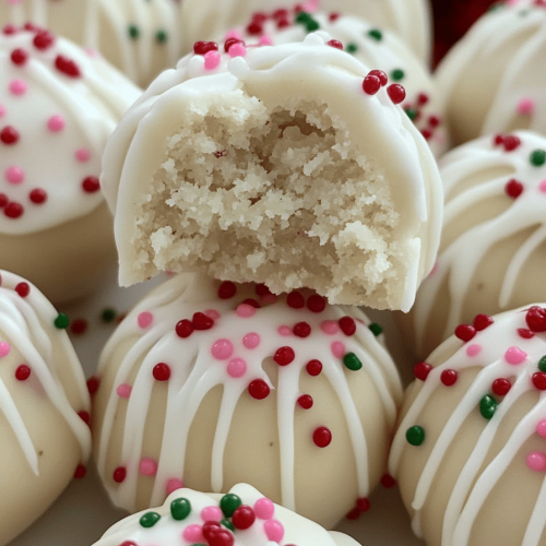 Sugar Cookie Truffles