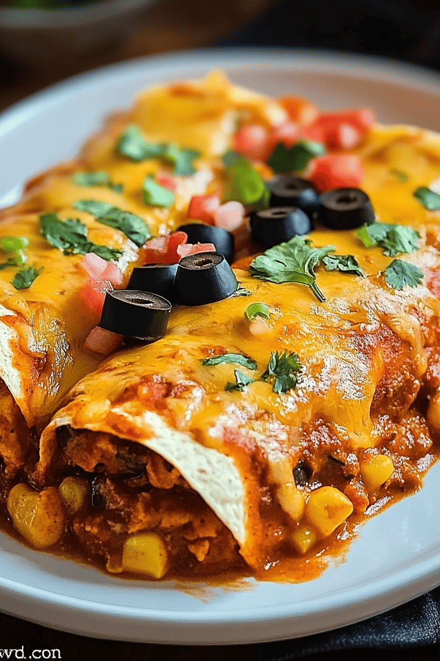 Sweet Potato Enchiladas ingredients organized and measured on kitchen counter