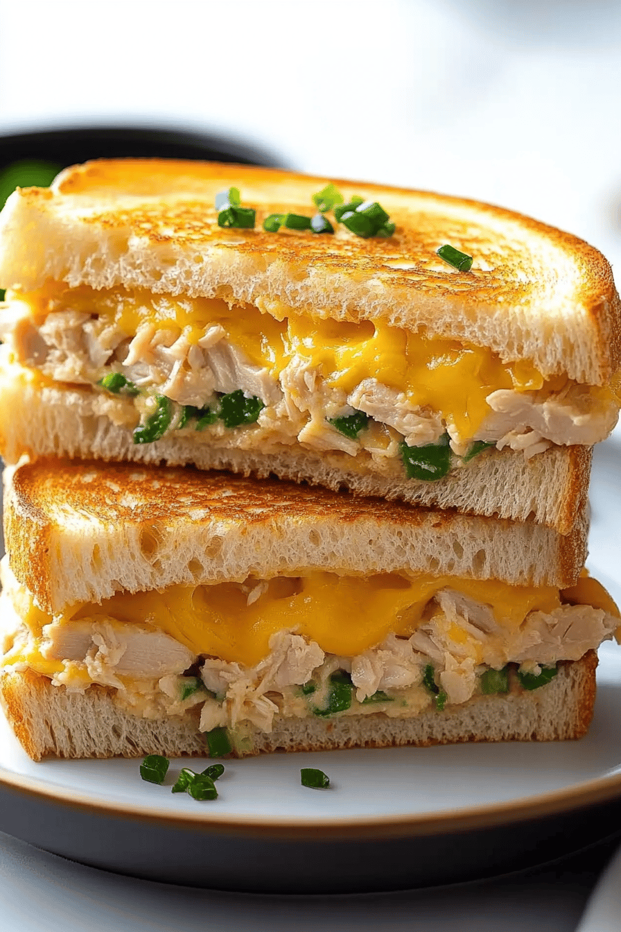 Tuna Melt Recipe ingredients organized and measured on kitchen counter