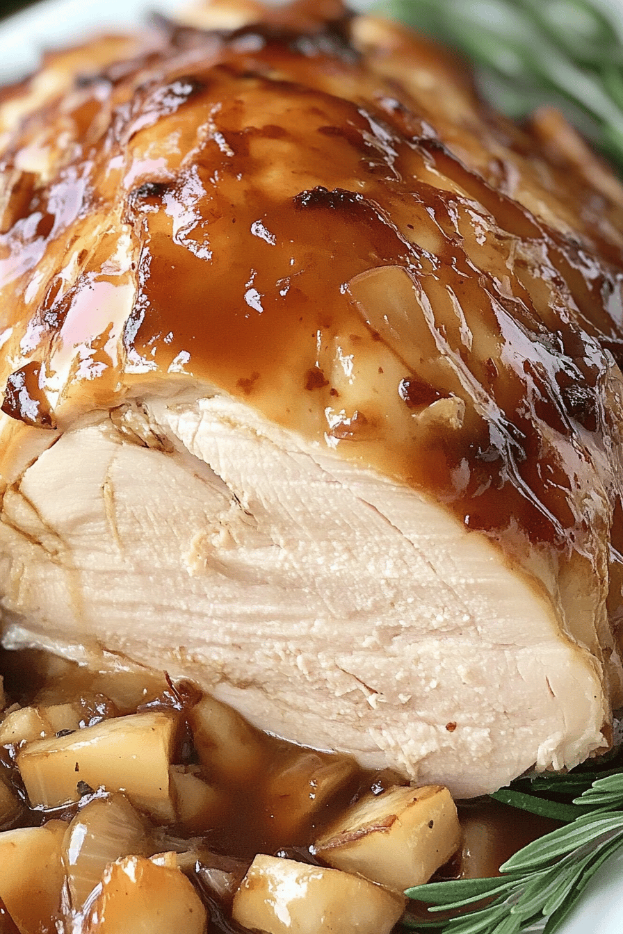 Turkey Recipe Tips final dish beautifully presented and ready to serve