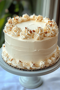 White Almond Wedding Cake Recipe