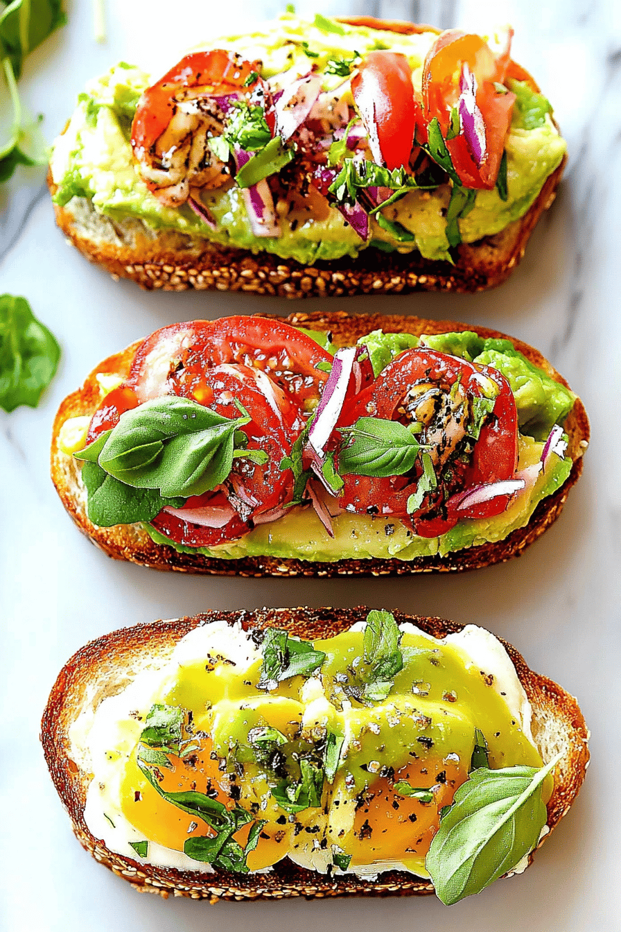 avocado toast secrets ingredients organized and measured on kitchen counter