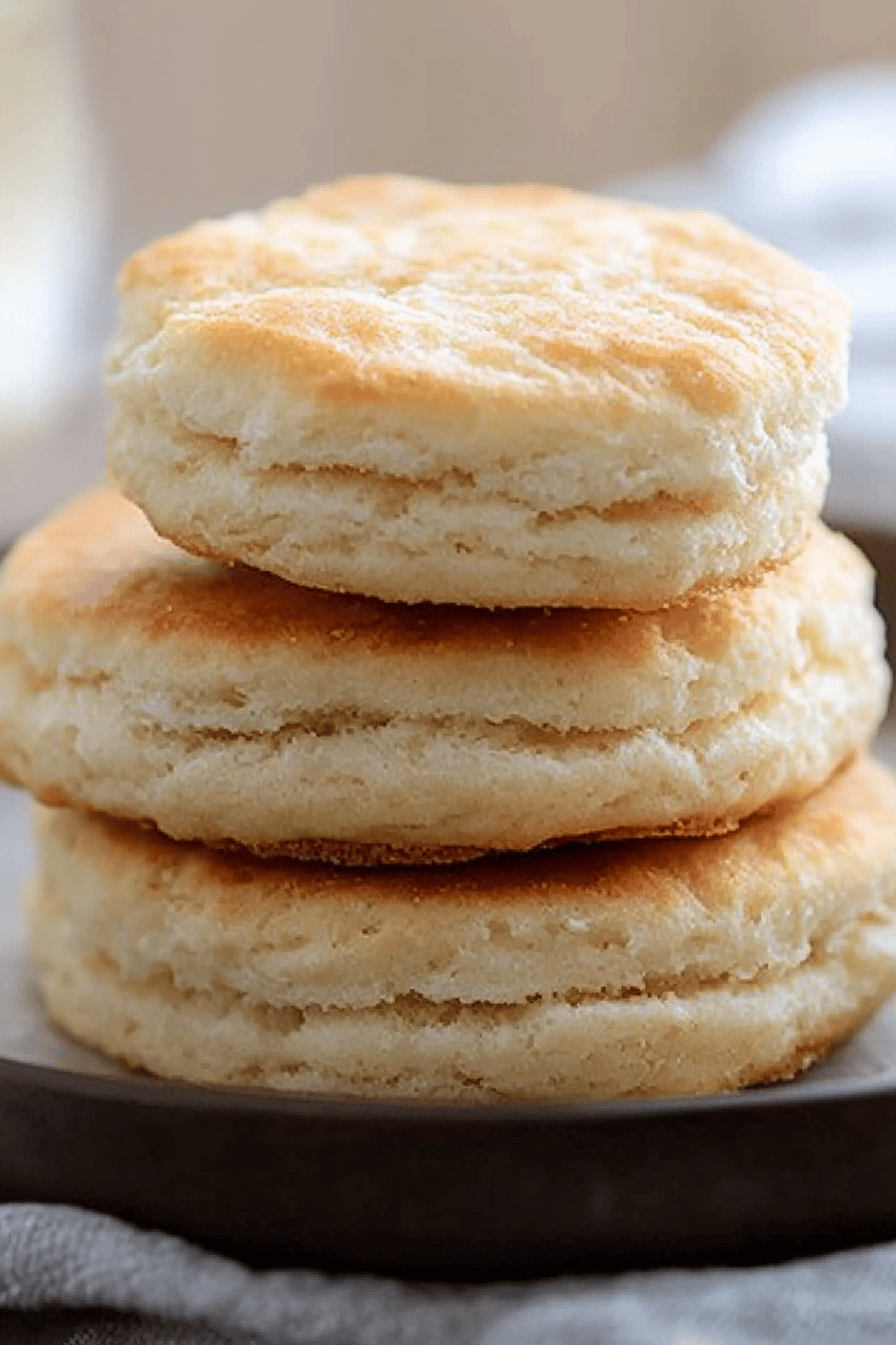 gluten-free angel biscuits ingredients organized and measured on kitchen counter