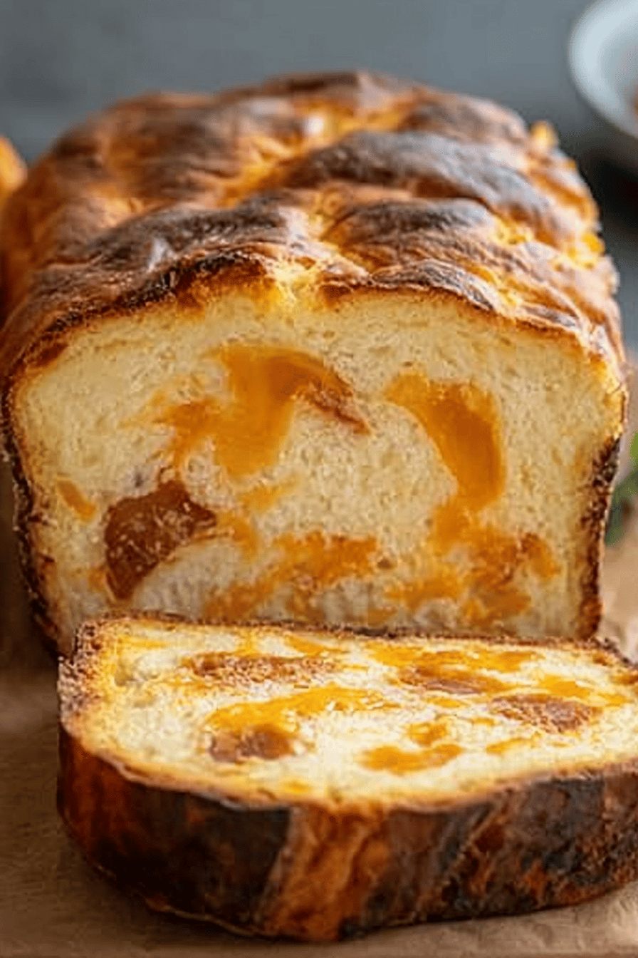 gluten-free artisan cheese bread final dish beautifully presented and ready to serve