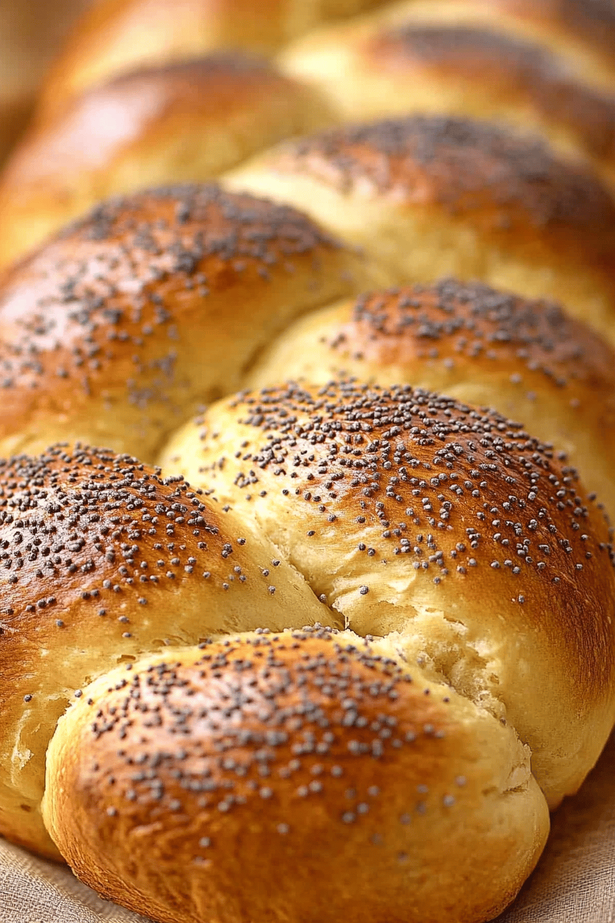 gluten-free challah bread final dish beautifully presented and ready to serve