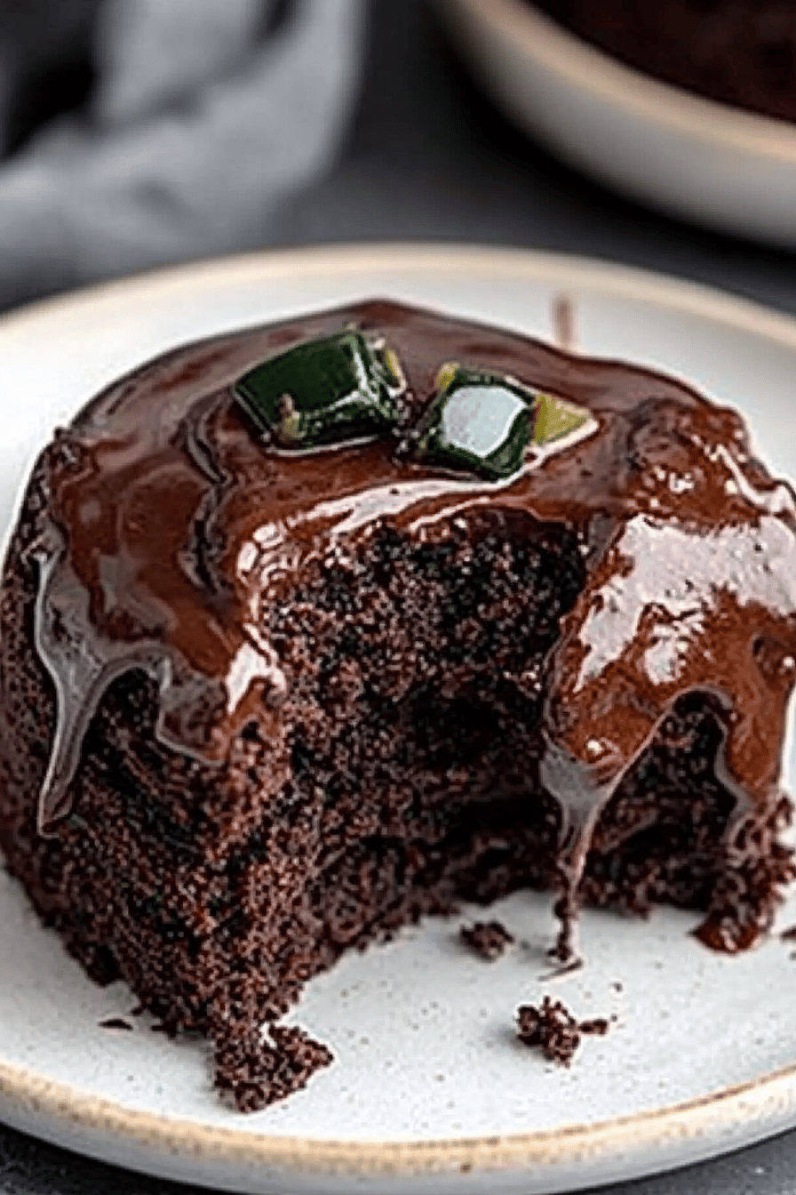 gluten-free chocolate cake final dish beautifully presented and ready to serve