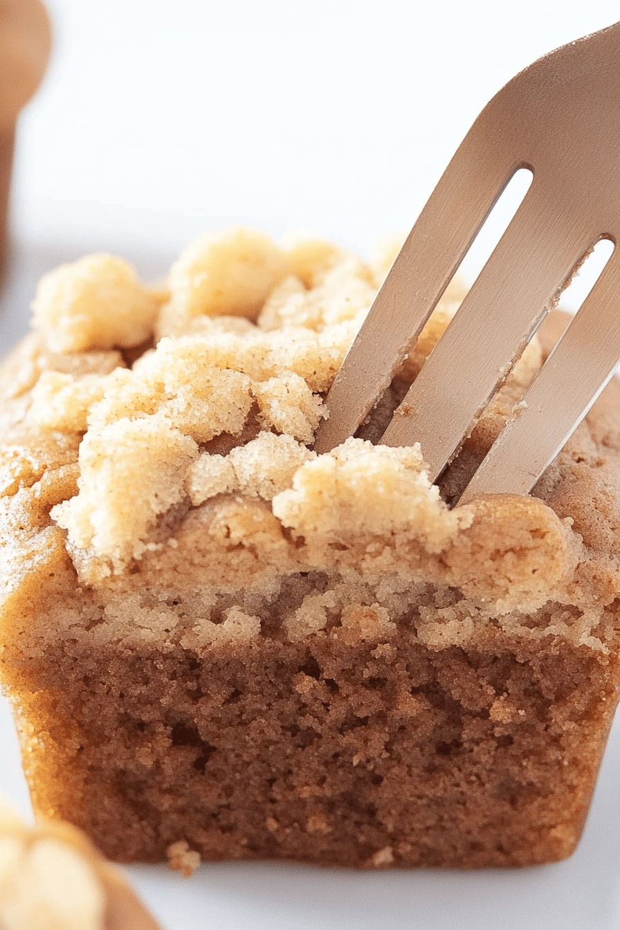 gluten-free coffee cake muffins final dish beautifully presented and ready to serve