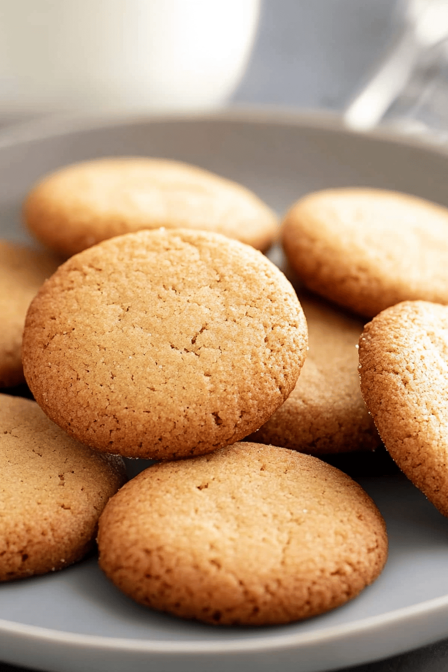 gluten-free cookies recipe slice on plate showing perfect texture and swirl pattern