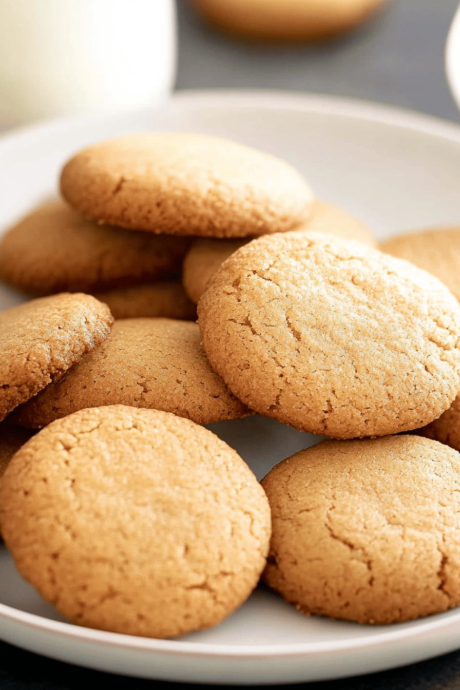 gluten-free cookies recipe final dish beautifully presented and ready to serve