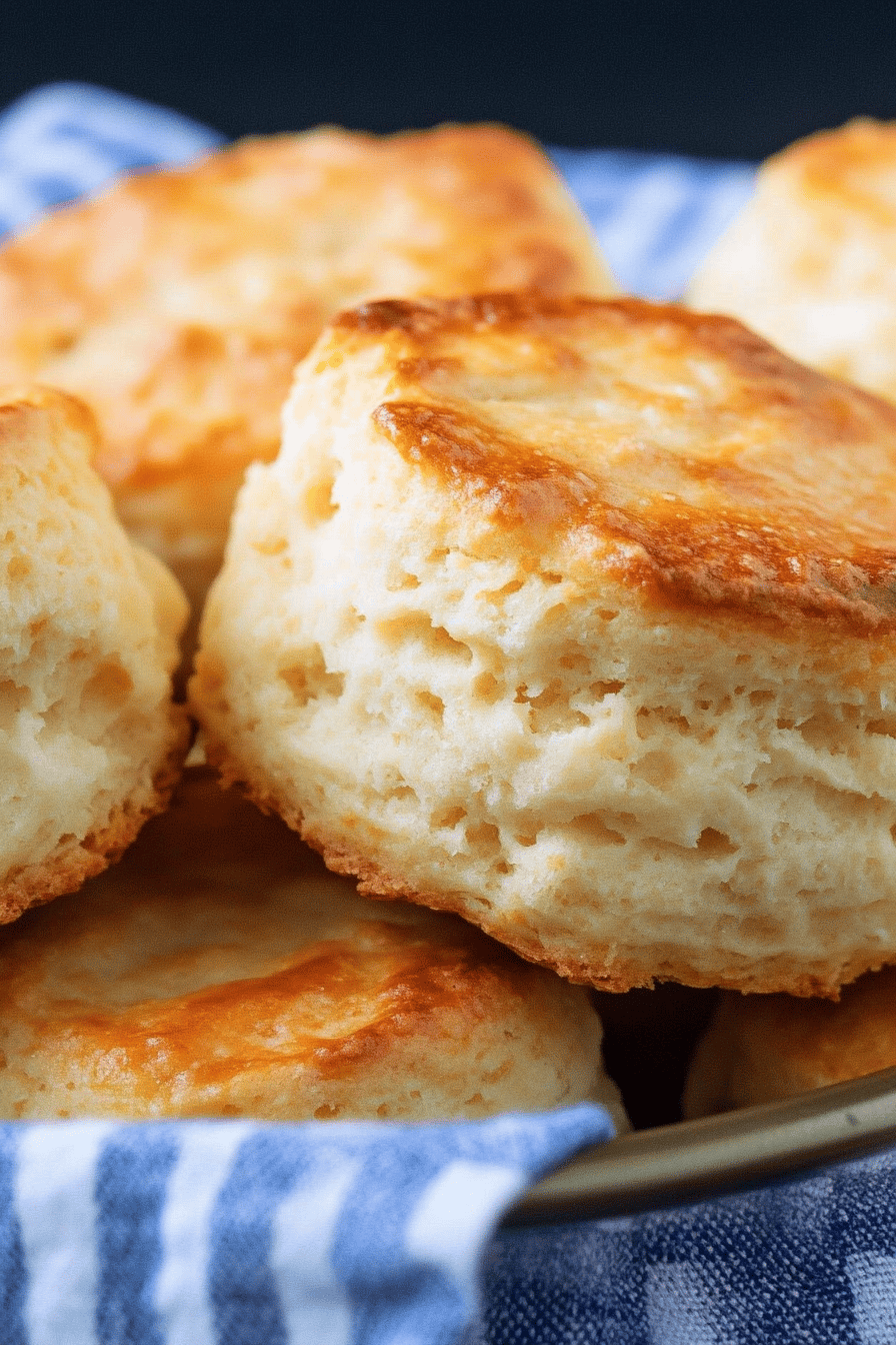 gluten-free drop biscuits final dish beautifully presented and ready to serve