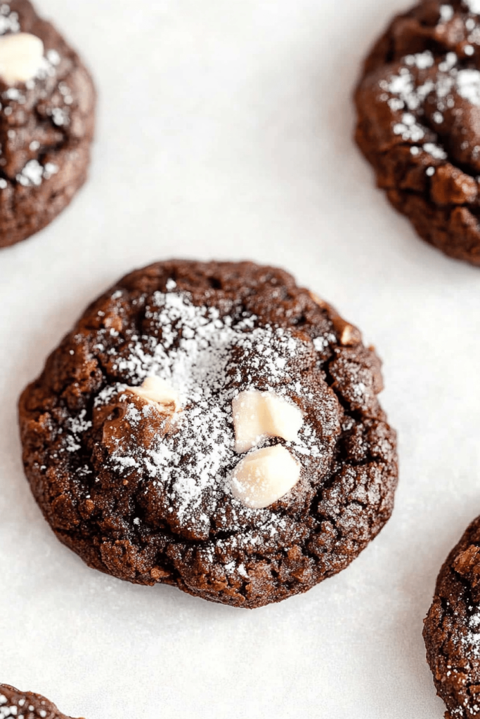 gluten-free fudge cookies