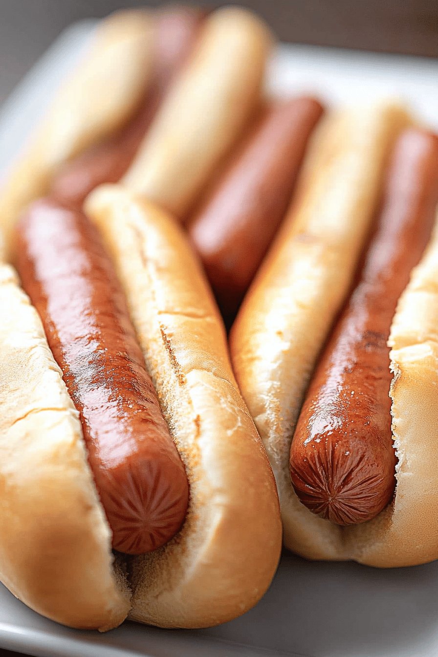 gluten-free hot dog buns slice on plate showing perfect texture and swirl pattern