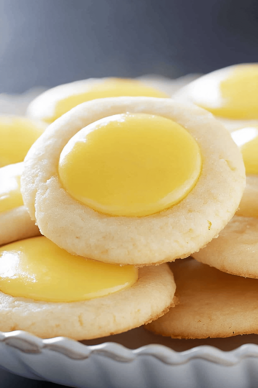 gluten-free lemon cookies ingredients organized and measured on kitchen counter