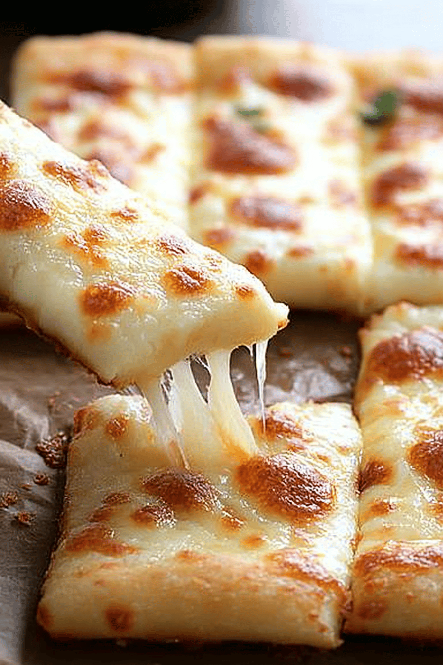 gluten-free pizza breadsticks ingredients organized and measured on kitchen counter