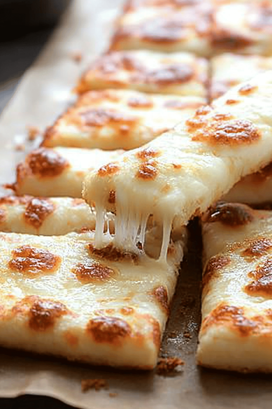 gluten-free pizza breadsticks final dish beautifully presented and ready to serve