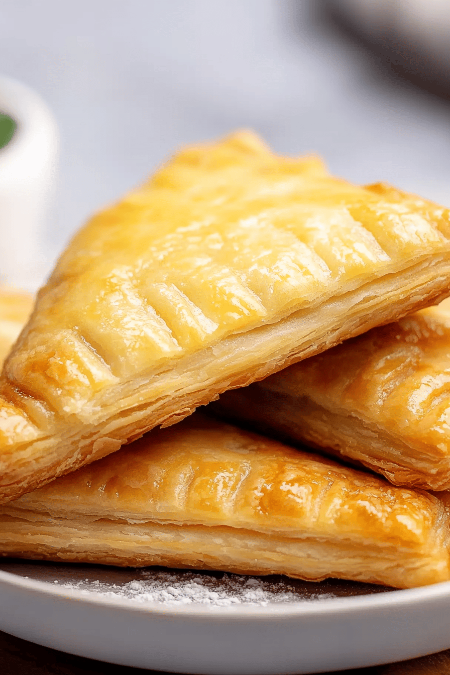 gluten-free puff pastry final dish beautifully presented and ready to serve