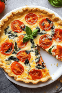 gluten-free tomato tart