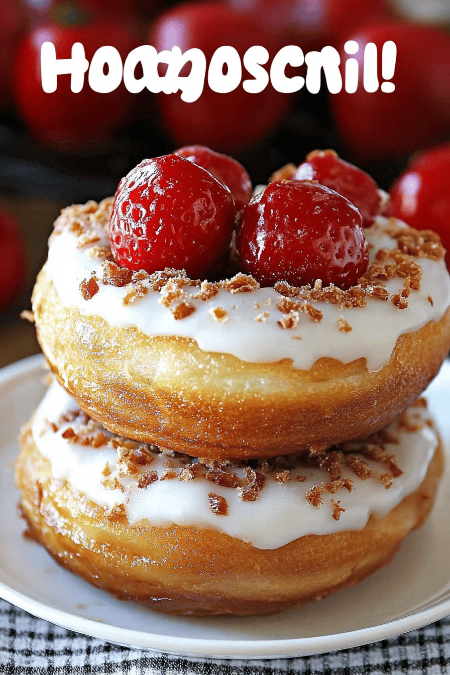 homemade cronuts final dish beautifully presented and ready to serve