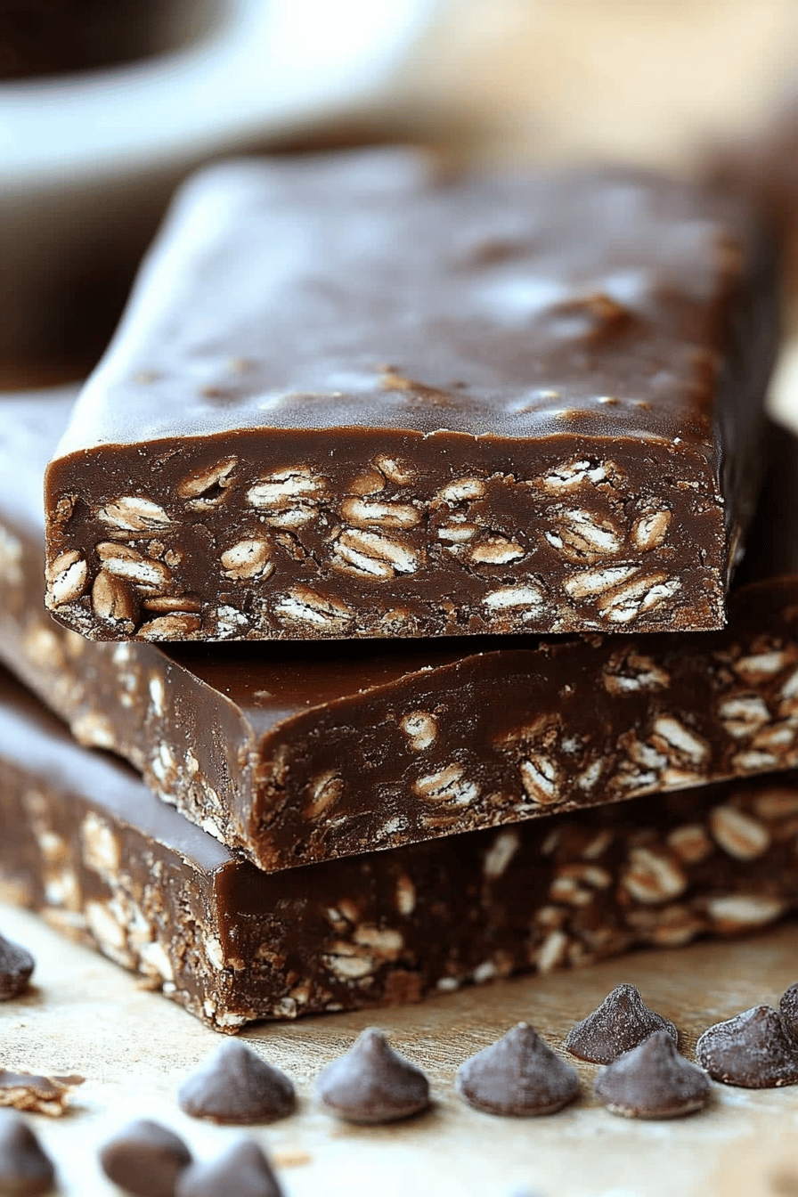 homemade protein bars final dish beautifully presented and ready to serve