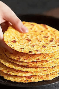 low-carb cauliflower tortillas