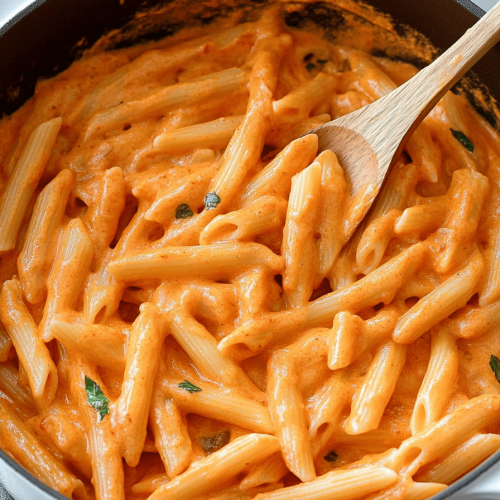 pink sauce pasta recipe