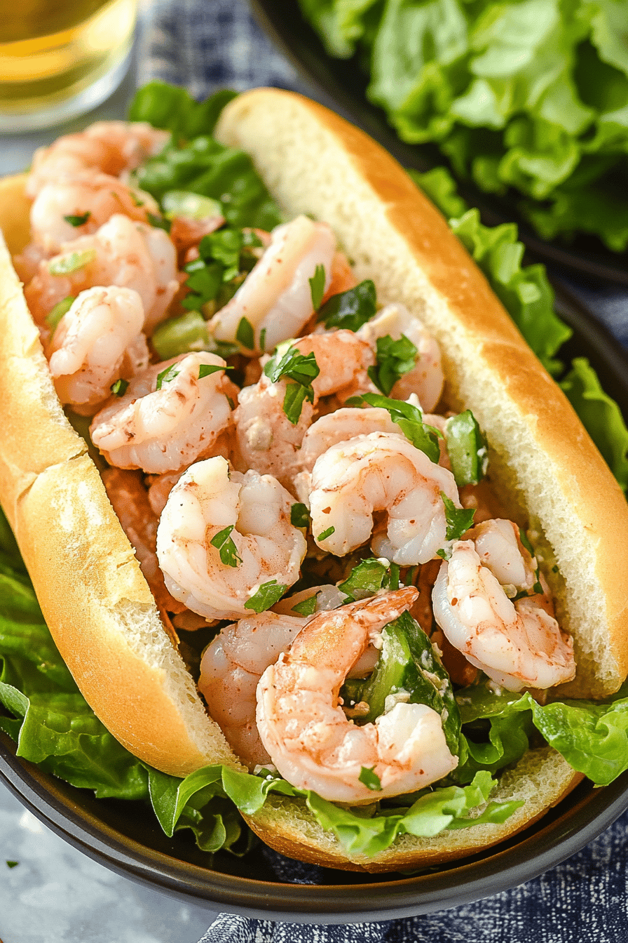 shrimp salad recipe final dish beautifully presented and ready to serve