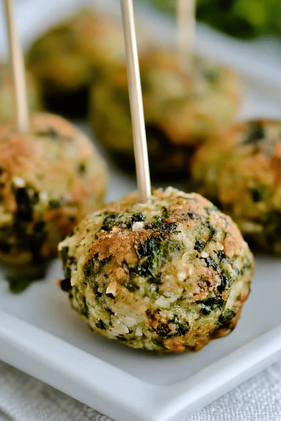 spinach balls recipe ingredients organized and measured on kitchen counter